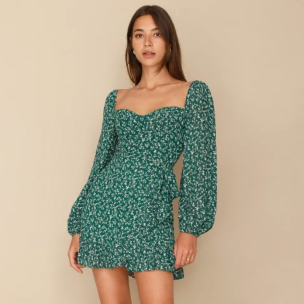 Reformation Cammi Dress - NWOT - Parsley